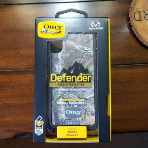 Camo otterbox defender case iPhone x iPhone xs